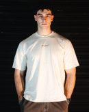 Camiseta de manga corta beige